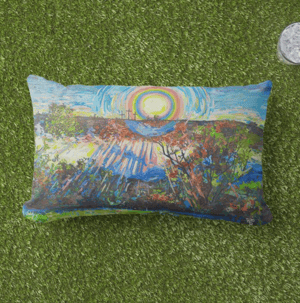 Image of Mine Eyes Have Seen The Glory Throw Pillow