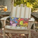 Pansy Petals Throw Pillow