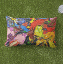 Pansy Petals Throw Pillow
