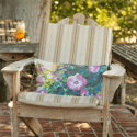 Light And Hibiscus On Kirk Avenue Throw Pillow