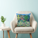 Birmingham Cemetary Throw Pillow