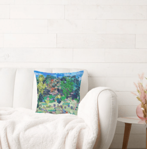 Image of Birmingham Cemetary Throw Pillow