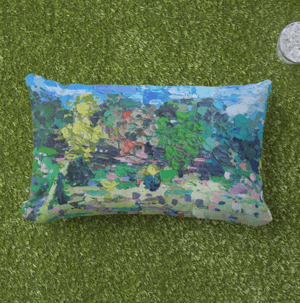 Image of Birmingham Cemetary Throw Pillow