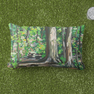 Image of Frick Park Throw Pillow