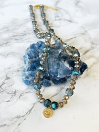 Image 1 of evil eye charm necklace