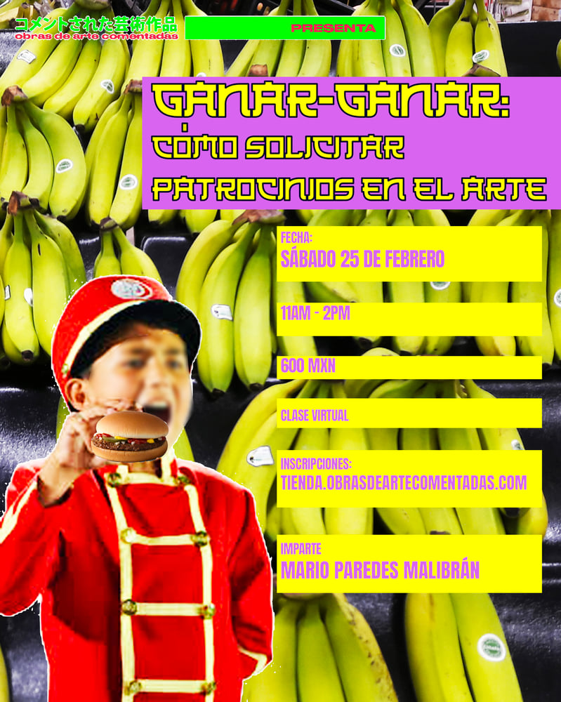 Image of Ganar-ganar: patrocinios para las artes