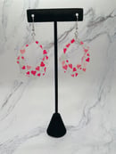 Image 2 of Valentine's Day Wavy Shape Earrings