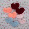 Knit Heart Earrings