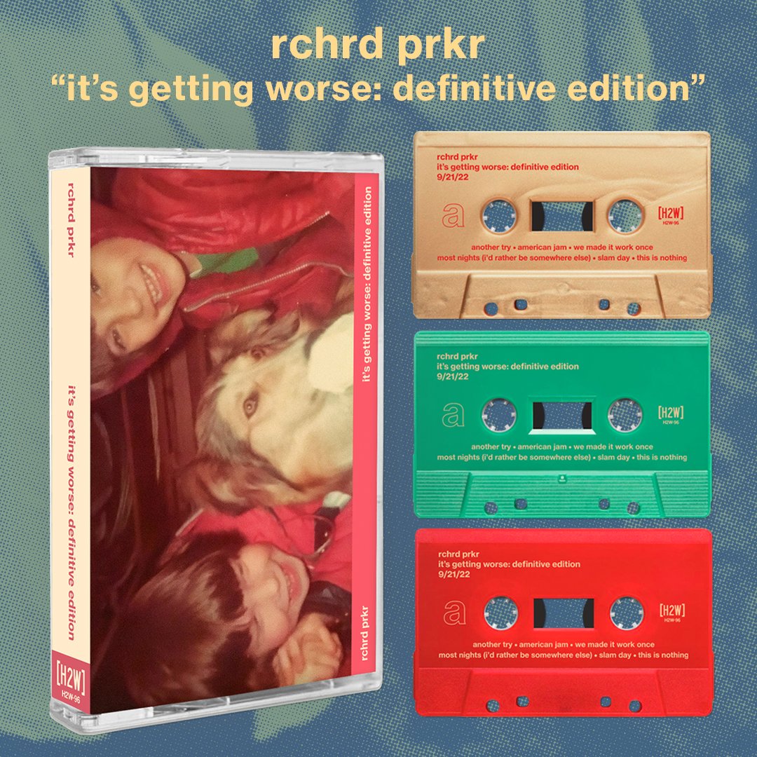 Image of "it's getting worse: definitive edition" cassette