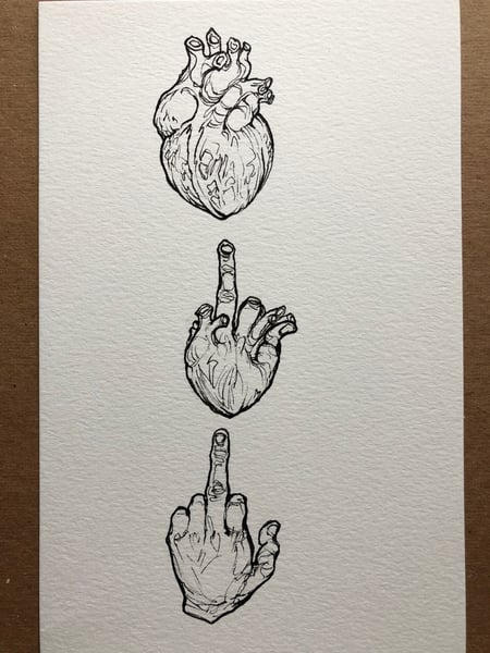 Image of Original Heart-Finger