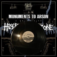 Test Pressing: Monuments To Arson: A Tribute To His Hero Is Gone 12"