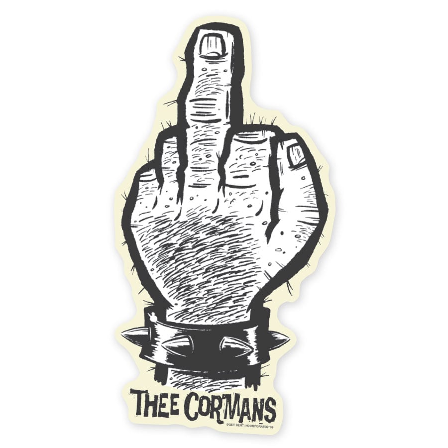 Image of Cormans Finger Sticker
