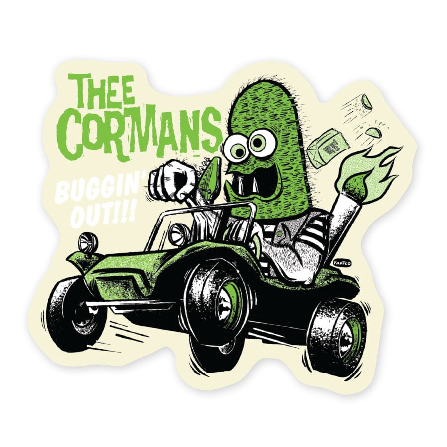 Image of Cormans Buggin' Sticker