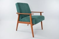Image 1 of Fauteuil SNIEZNIK vert canard