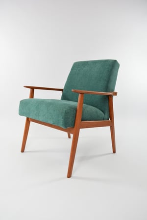 Image of Fauteuil SNIEZNIK vert canard