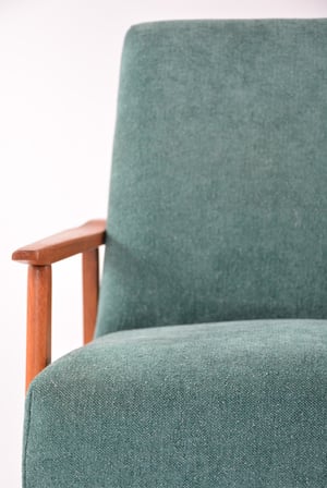 Image of Fauteuil SNIEZNIK vert canard