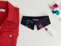 Image 1 of Detachable collar women's, False removable collar