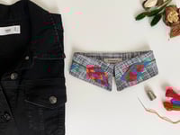 Image 1 of Embroidered detachable collar, False removable collar, Gift for her