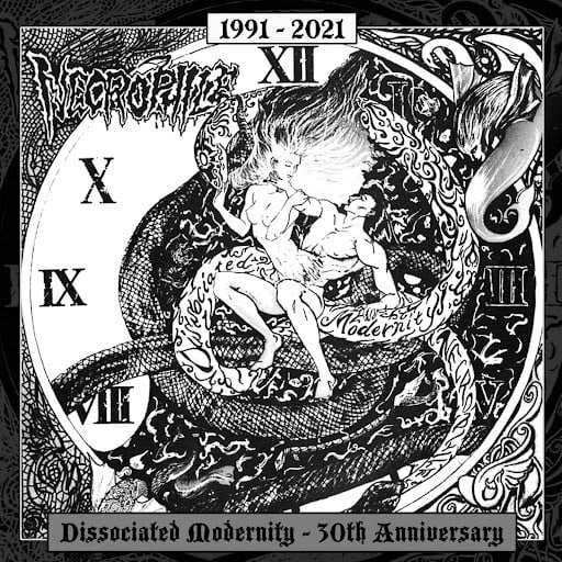 Image of NECROPHILE - Disassociated Modernity - 30th Anniversary EP CD