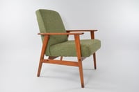 Image 1 of Fauteuil FOX vert chiné