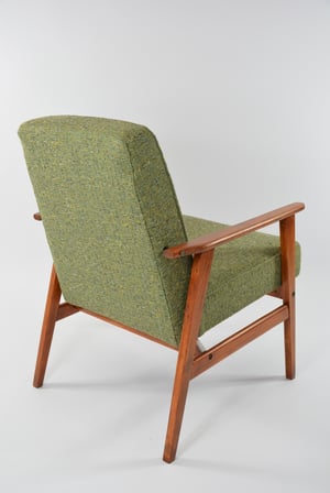 Image of Fauteuil FOX vert chiné