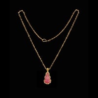 Image 3 of 10 K Baby Buddha Pendant  (Partially Iced)