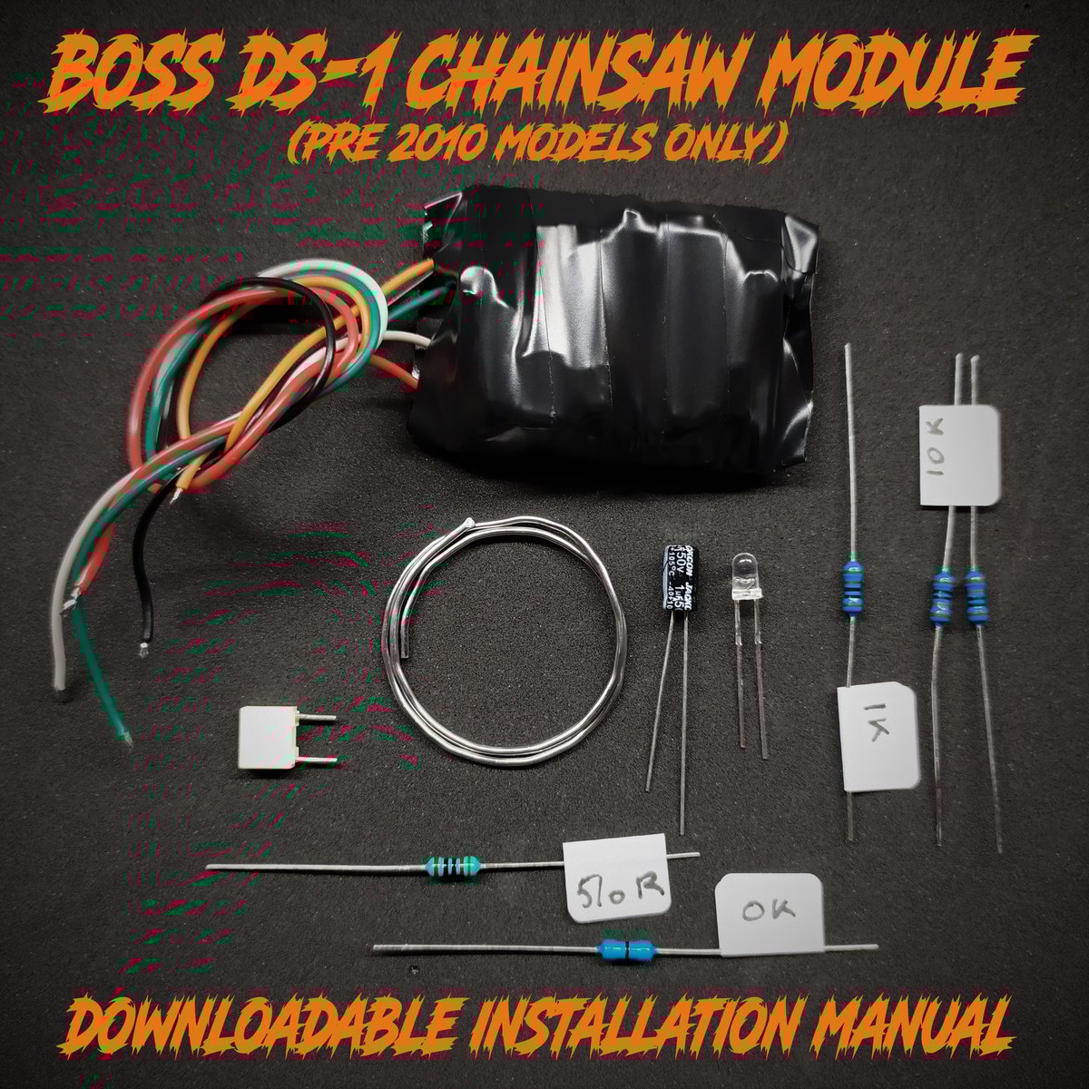 CHAINSAW MODULE FOR BOSS DS1 | A.I.B Custom Fx
