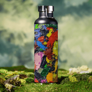 Image of Pansy Petals Thor Copper Vacuum Insulated Bottle