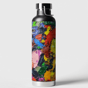 Image of Pansy Petals Thor Copper Vacuum Insulated Bottle