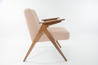 Image 2 of Fauteuil BUNNY bouclette rose