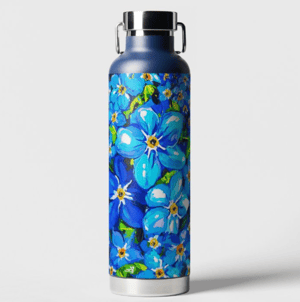 Image of Forget Me Not Thor Copper Vacuum Insulated Bottle