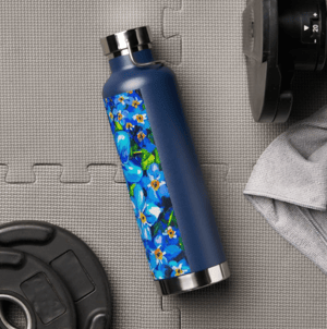 Image of Forget Me Not Thor Copper Vacuum Insulated Bottle