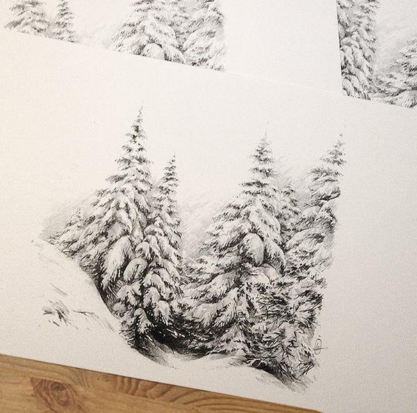 Image of Winter Trees II