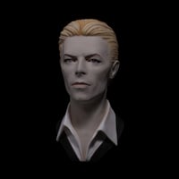 Image 5 of David Bowie 'The Thin White Duke'- Full Head + Bust Sculpture
