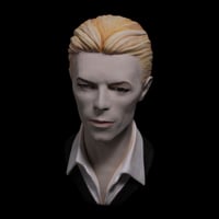 Image 3 of David Bowie 'The Thin White Duke'- Full Head + Bust Sculpture