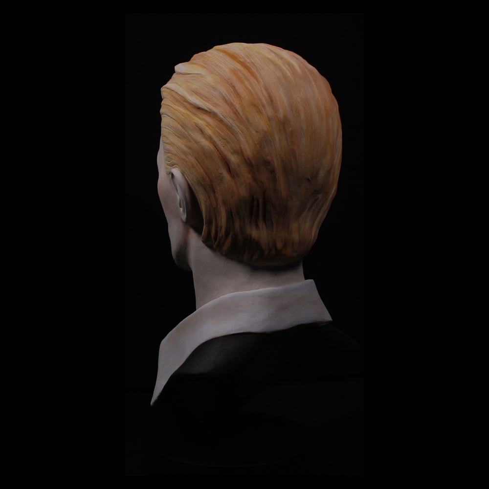 David Bowie 'The Thin White Duke'- Full Head + Bust Sculpture