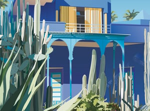 Marrakech, le Jardin Majorelle