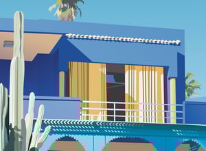 Marrakech, le Jardin Majorelle