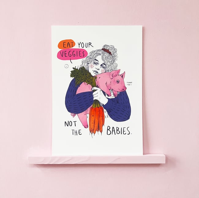 Veggies — FineArt Print A5 (14,8 x 21 cm)