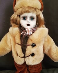Image 1 of Helga Ice Skating Zombie  Gothic Horror Creepy Art Doll
