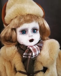 Image 2 of Helga Ice Skating Zombie  Gothic Horror Creepy Art Doll