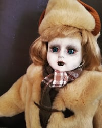 Image 3 of Helga Ice Skating Zombie  Gothic Horror Creepy Art Doll