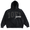 COLLEGE HOODIE DARK GRY/WHT