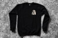 Image 1 of Nea Plemba Black Crewneck Sweatshirt