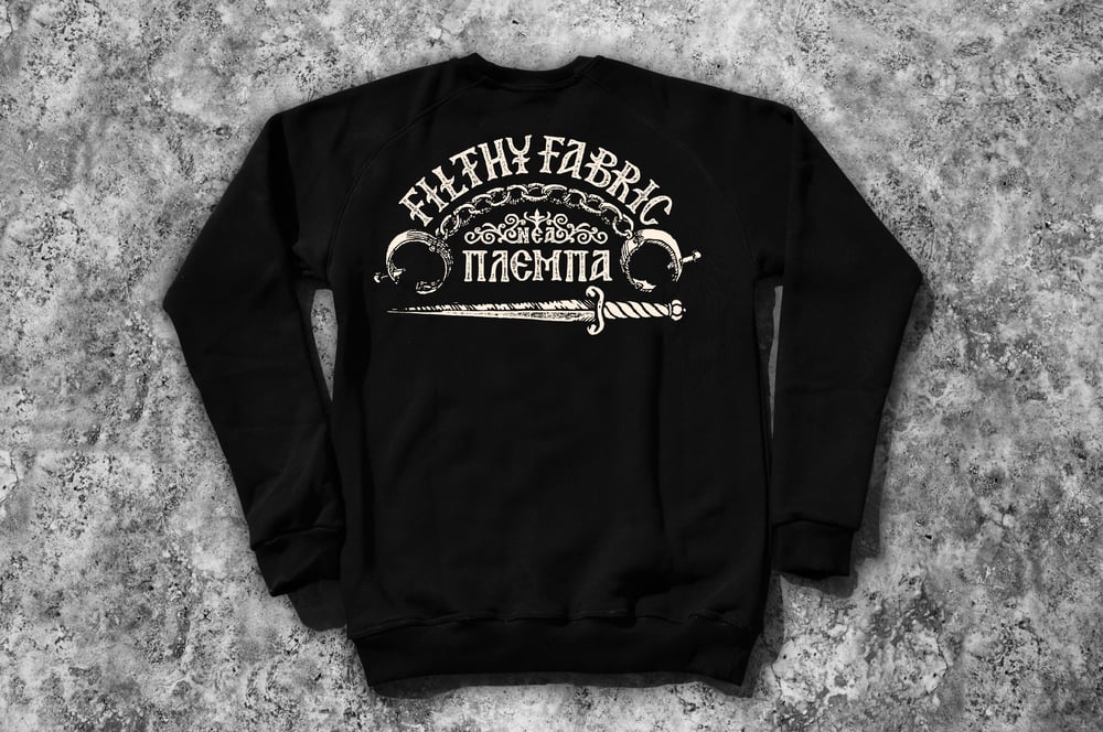 Νεα Πλεμπα Black Crewneck Sweatshirt