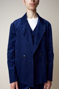 Image 4 of Plangeur Corduroy Jacket - Navy £395.00