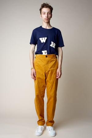 Image of Plangeur Corduroy Trouser - Gold £235.00