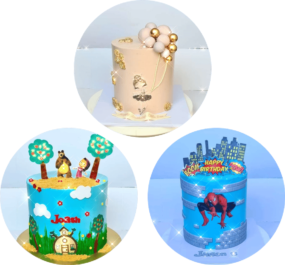 Image of Themed fresh cream / buttercream cakes