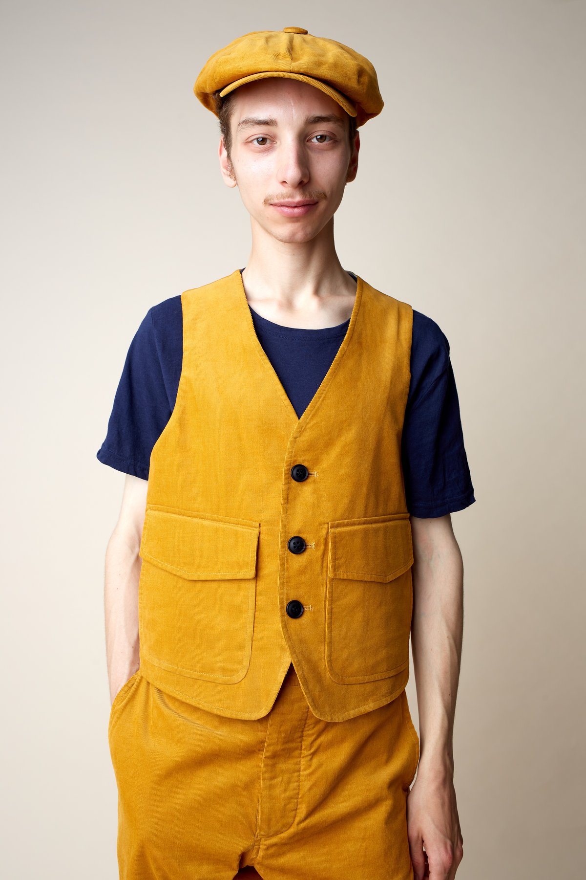 Image of Piper Waistcoat - Gold £195.00