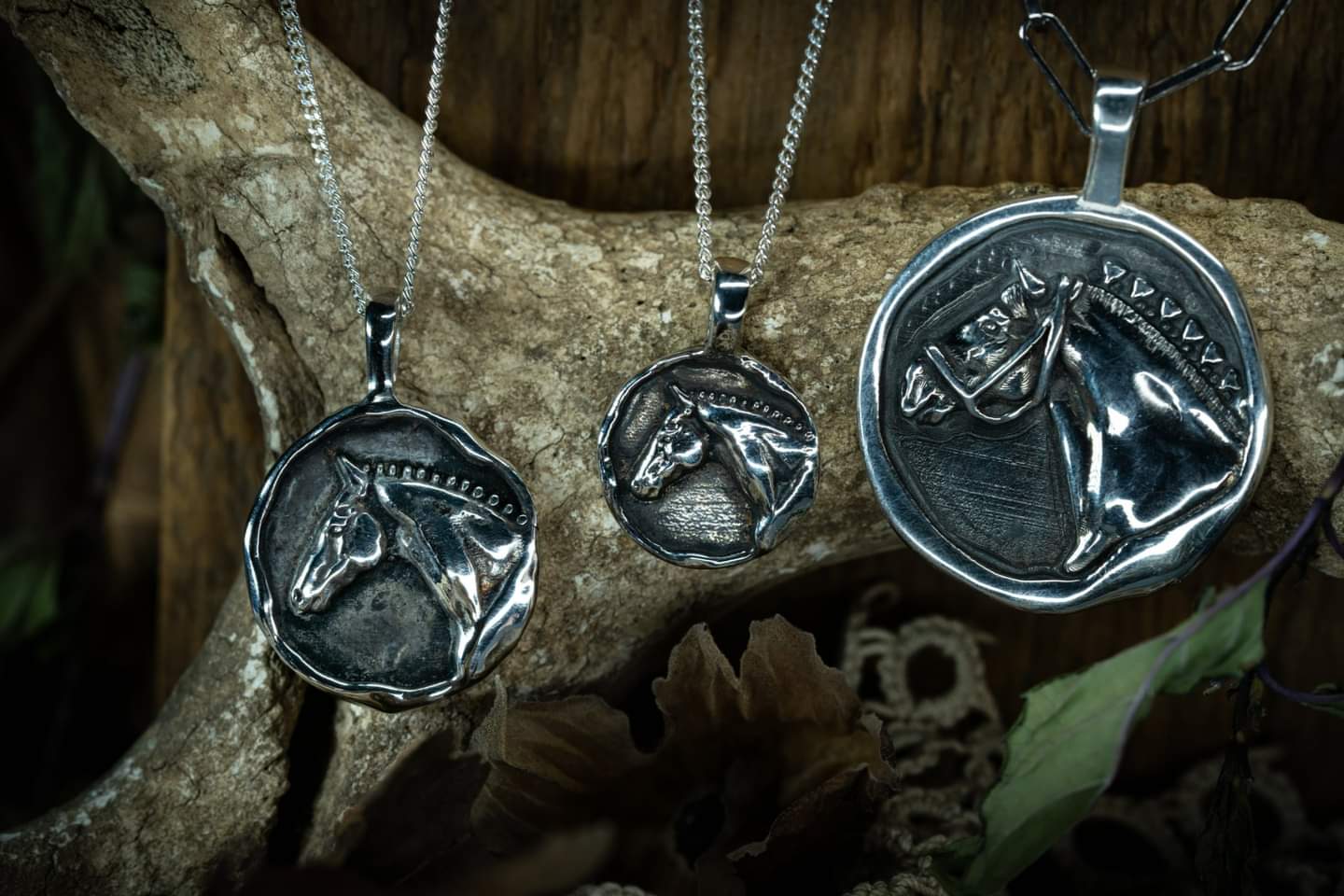 Horse Coin Pendant